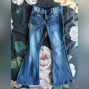 Mia Joy by Joyfolie Classic Blue Flared Girls Jeans